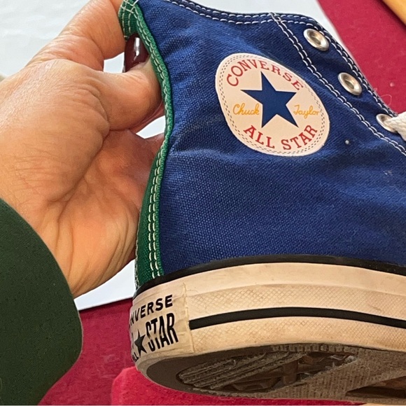 Converse Colorful Hi-Tops ​Chuck Taylor All Star Hi 164707F Men’s 8, Women’s 10 - Picture 9 of 12